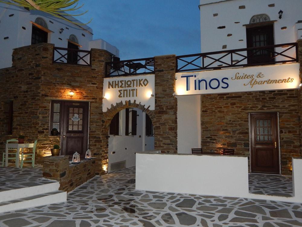 Mr & Mrs White Tinos Hotell Exteriör bild