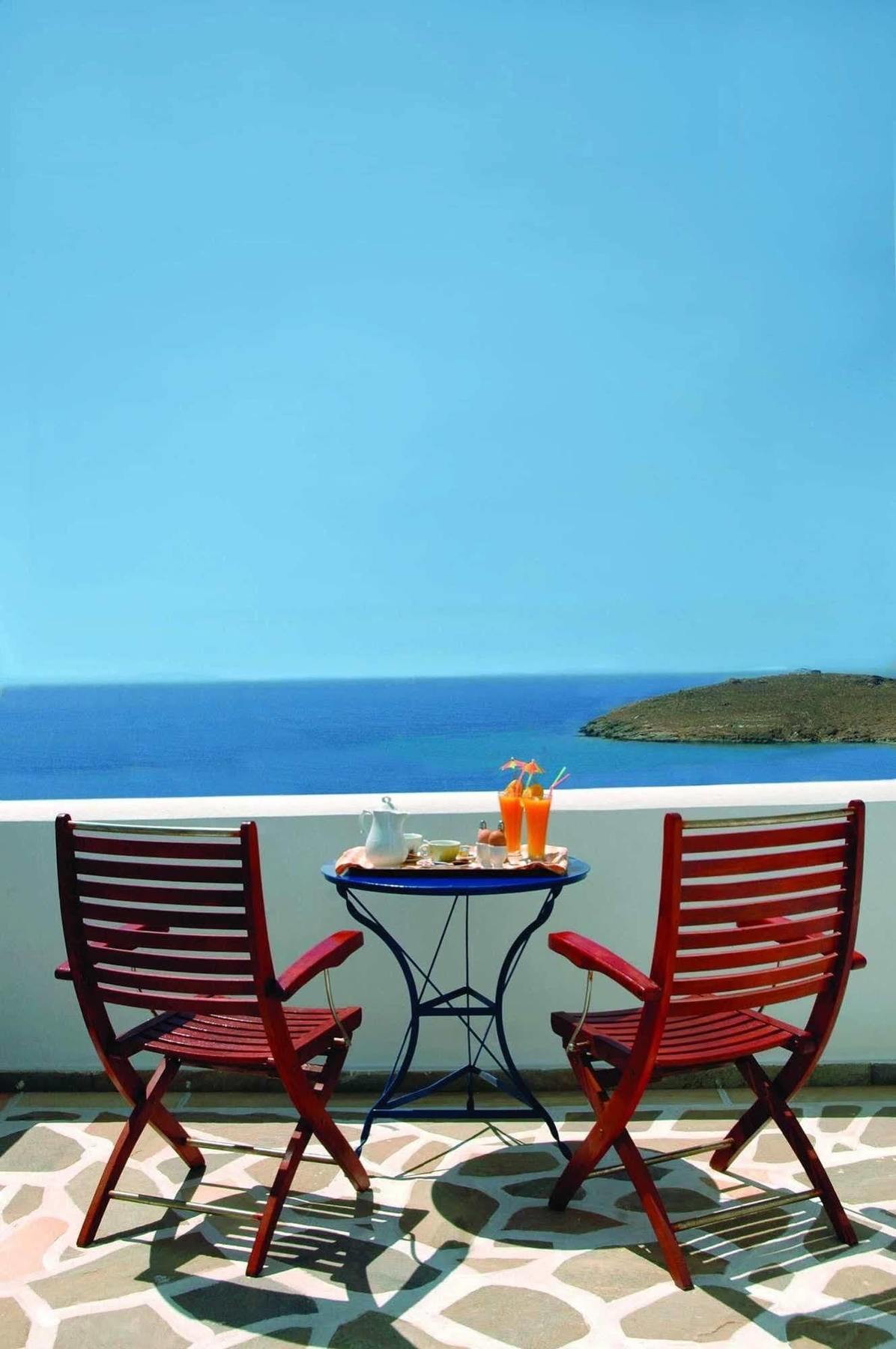 Mr & Mrs White Tinos Hotell Exteriör bild
